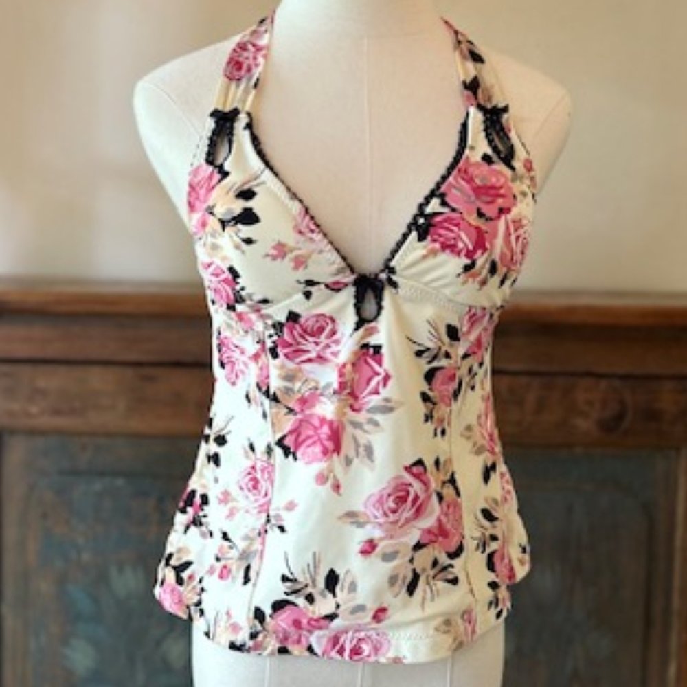 Vintage Betsey Johnson Gypsy Rose Tankini